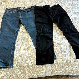 Volcom solver modern straight size 34 waist 32 length